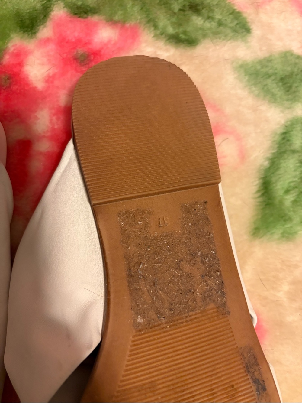 Miz Mooz Cream Knotted Slide Mules - Picture 4 of 4